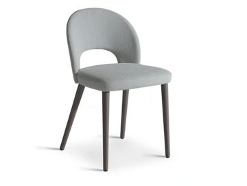 DIXIE 539 - Upholstered fabric chair open back by Origins 1971 - view 2